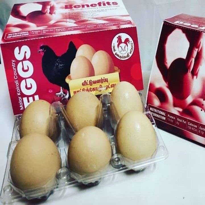 Country Eggs Tray (6 Eggs)